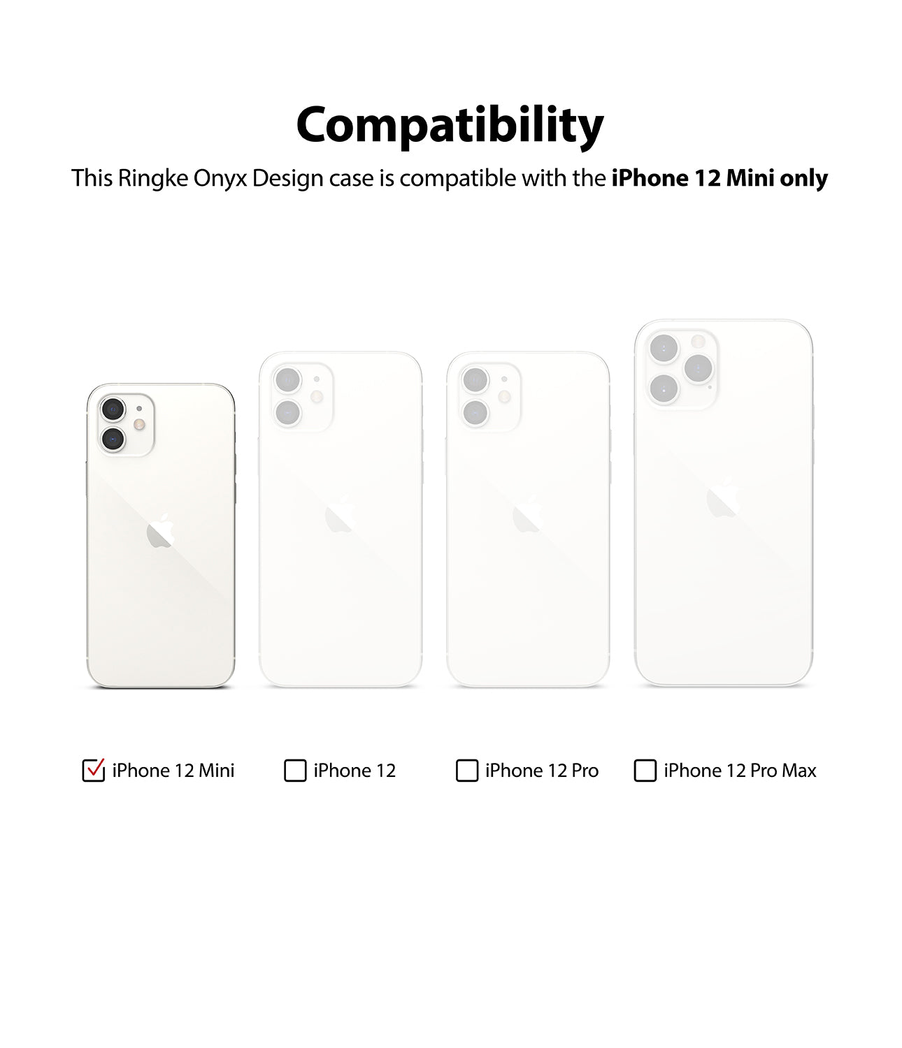 iPhone 12 Mini Case | Onyx Design - Ringke Official Store