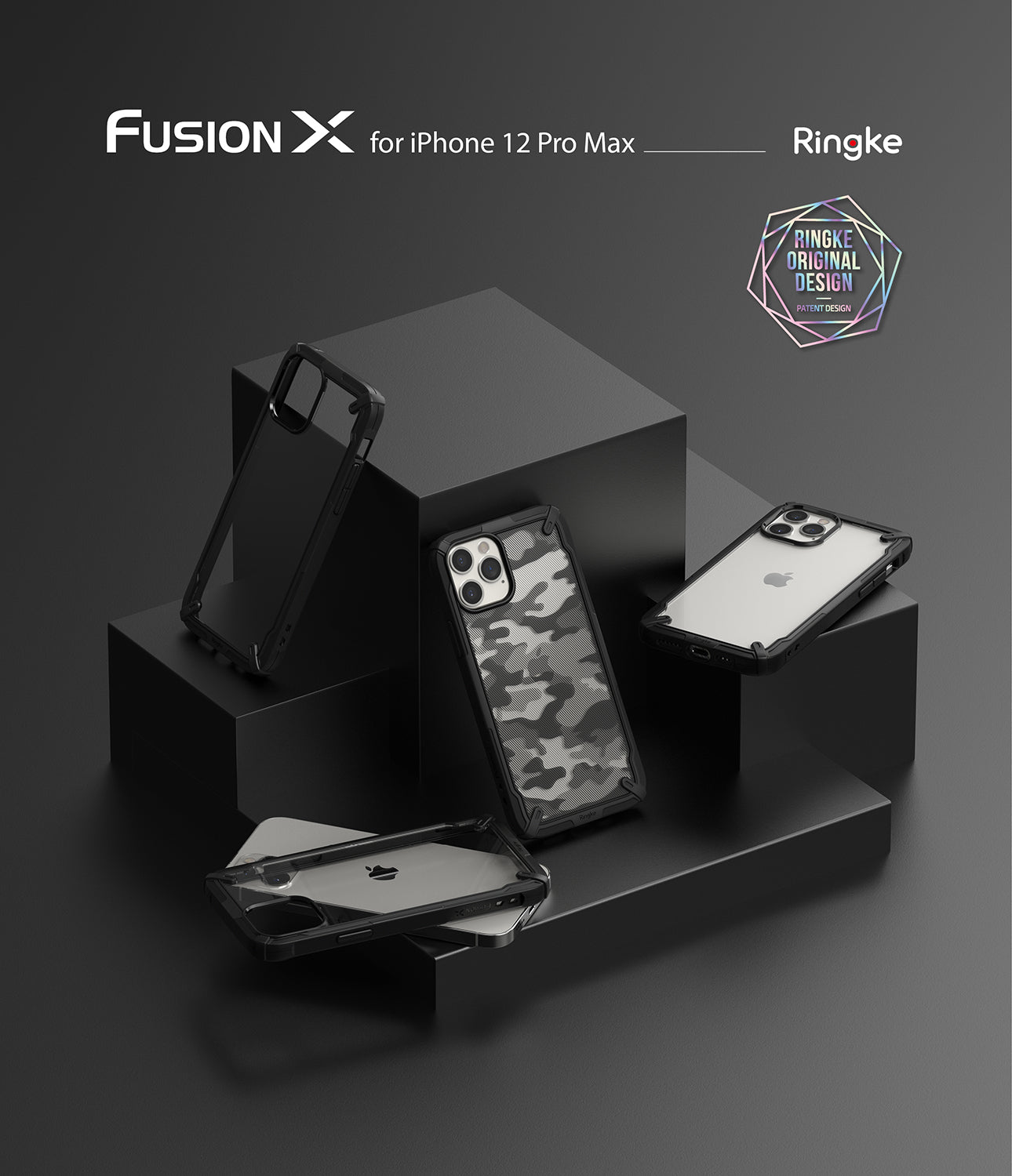iPhone 12 Pro Max Case | Fusion-X [FX] - Ringke Official Store