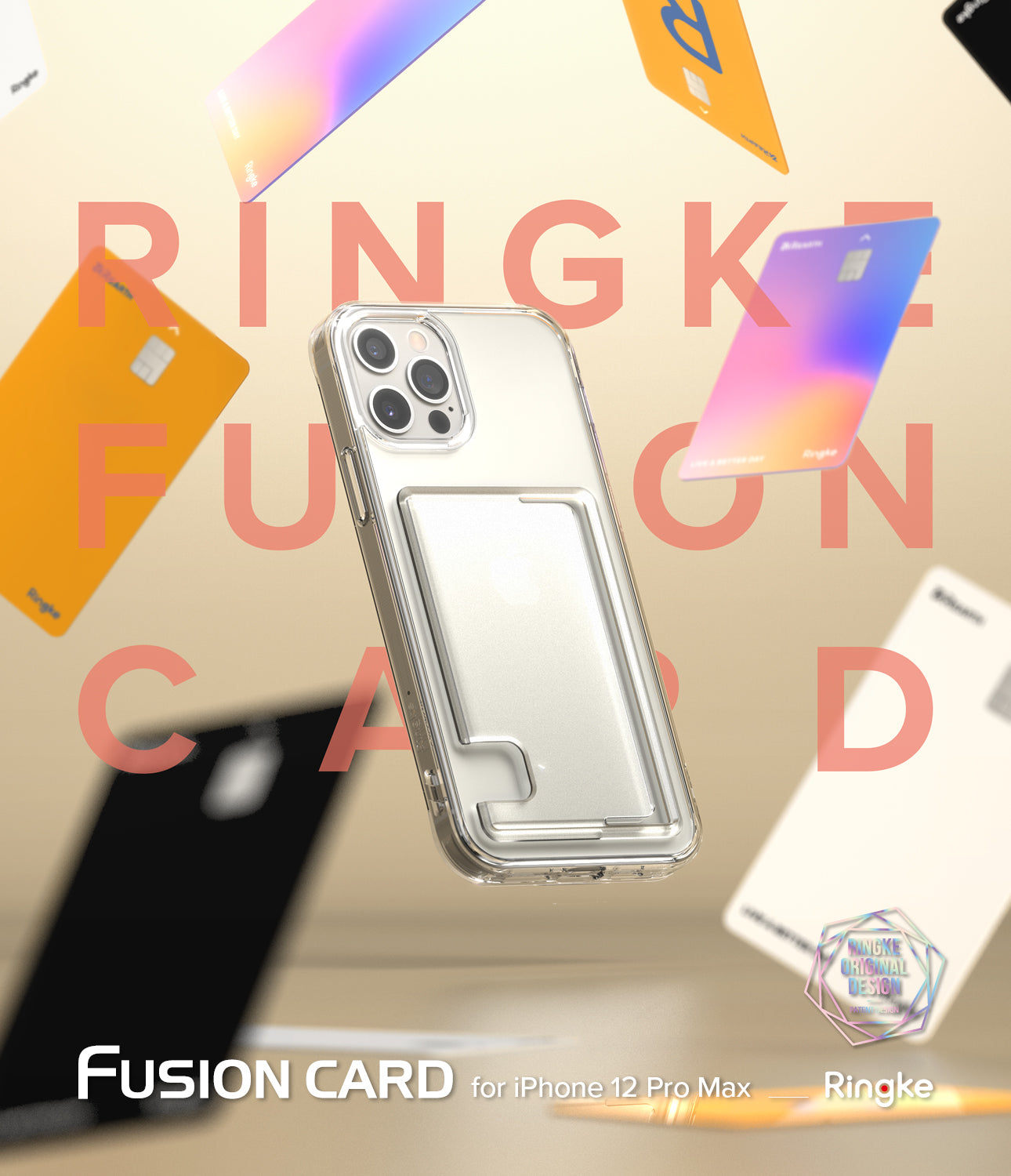 iPhone 12 Pro Max Case | Fusion Card - By Ringke