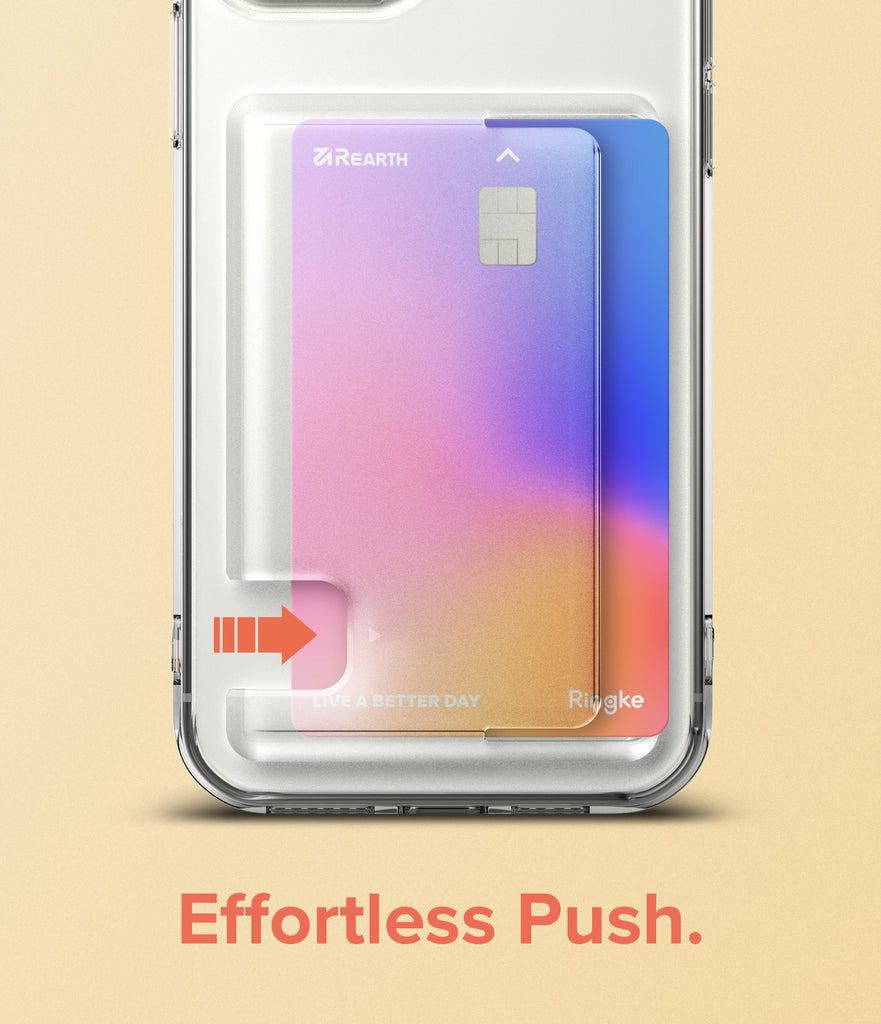 iPhone 12 Pro Max Case | Fusion Card - Effortless Push