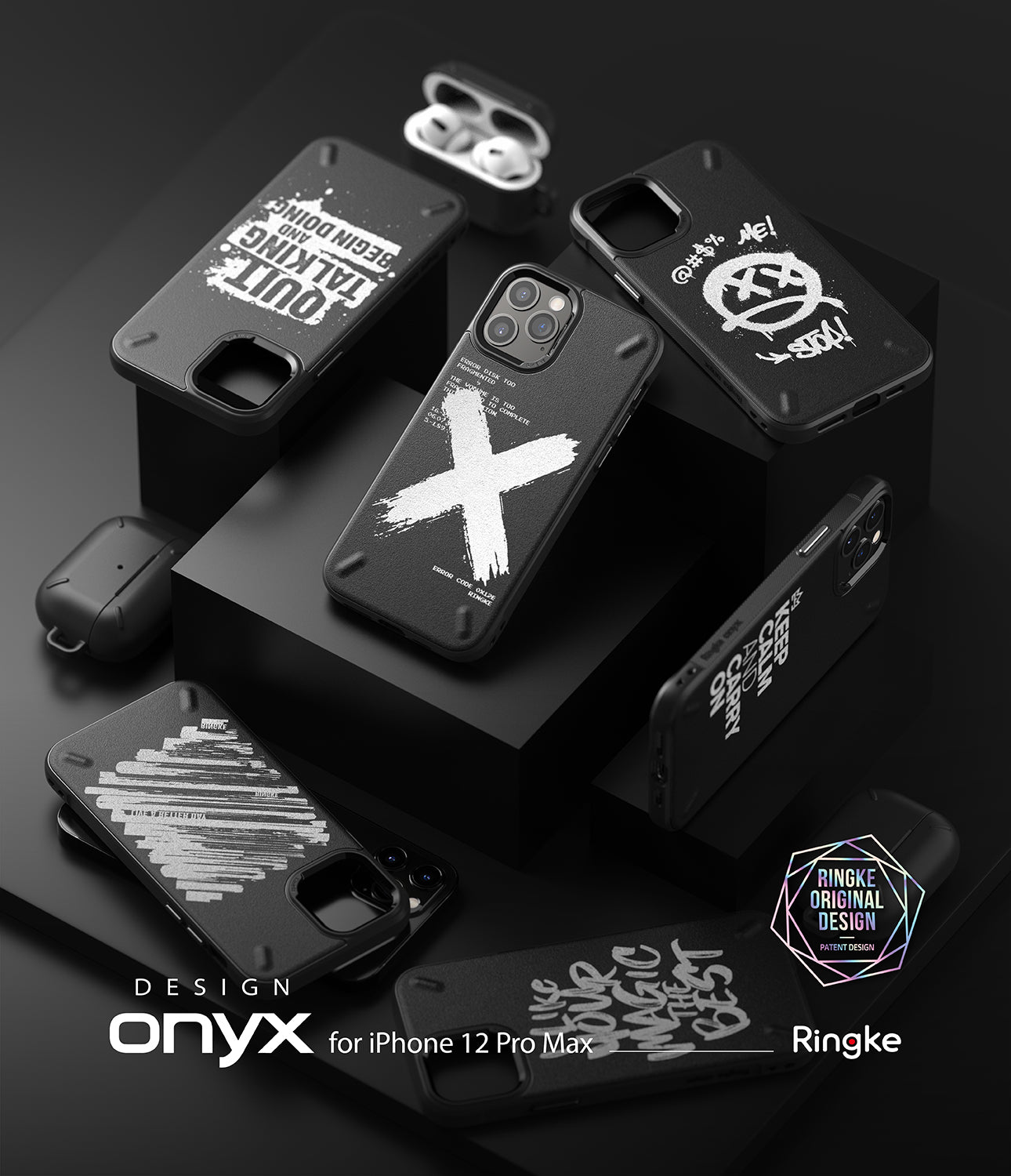 iPhone 12 Pro Max Case | Onyx Design - Ringke Official Store