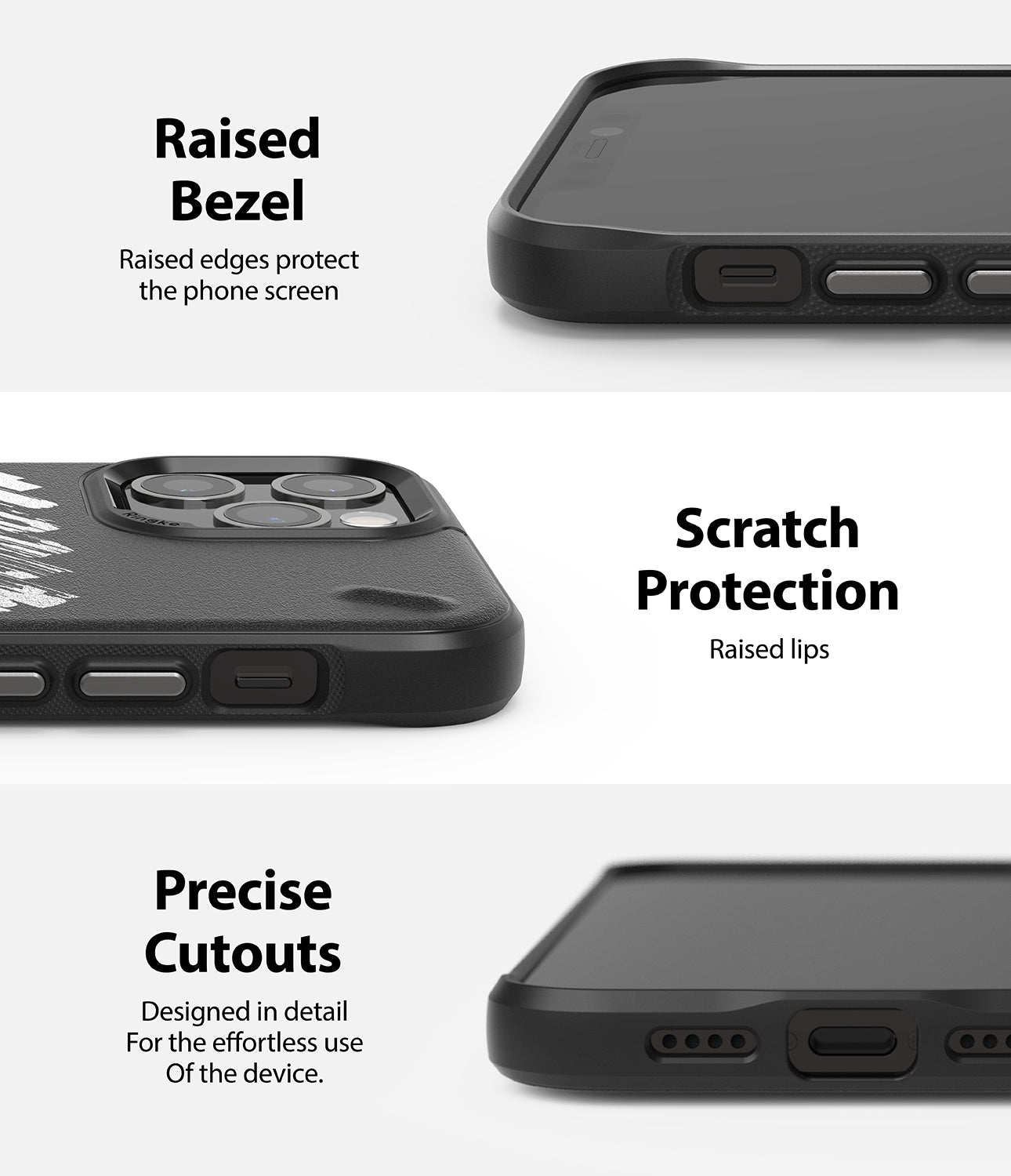 iPhone 12 Pro Max Case | Onyx Design - Raised Bezel. Scratch Protection. Precise Cutouts.
