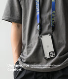 lanyard holes on each side of the case for double the protection