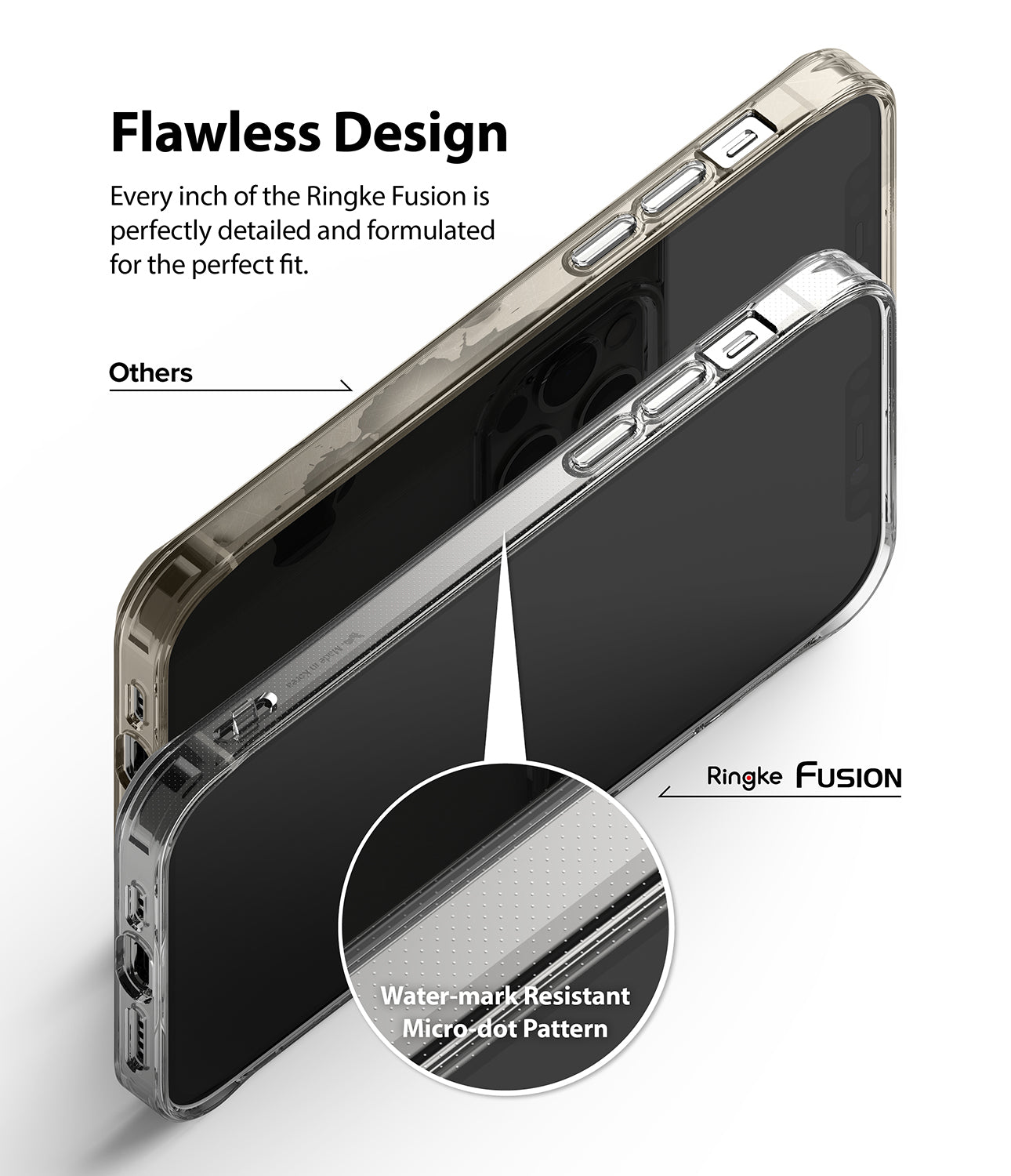 watermark resistant microdot embedded TPU bumper
