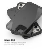 iPhone 12 Mini Case | Air + Shoulder Strap - Micro-Dot pattern prevents rainbow effect from appearing,