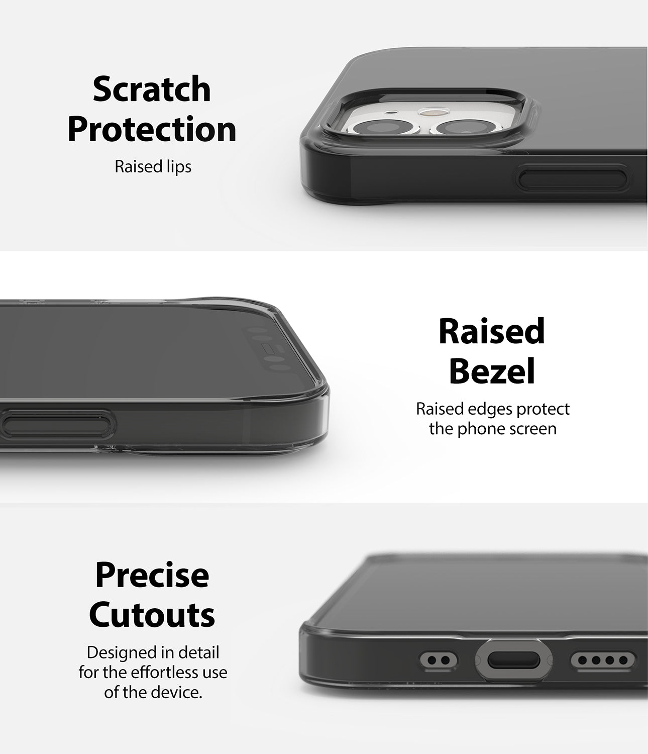 iPhone 12 Mini Case | Air + Shoulder Strap - Scratch Protection. Raised Bezel. Precise Cutouts.
