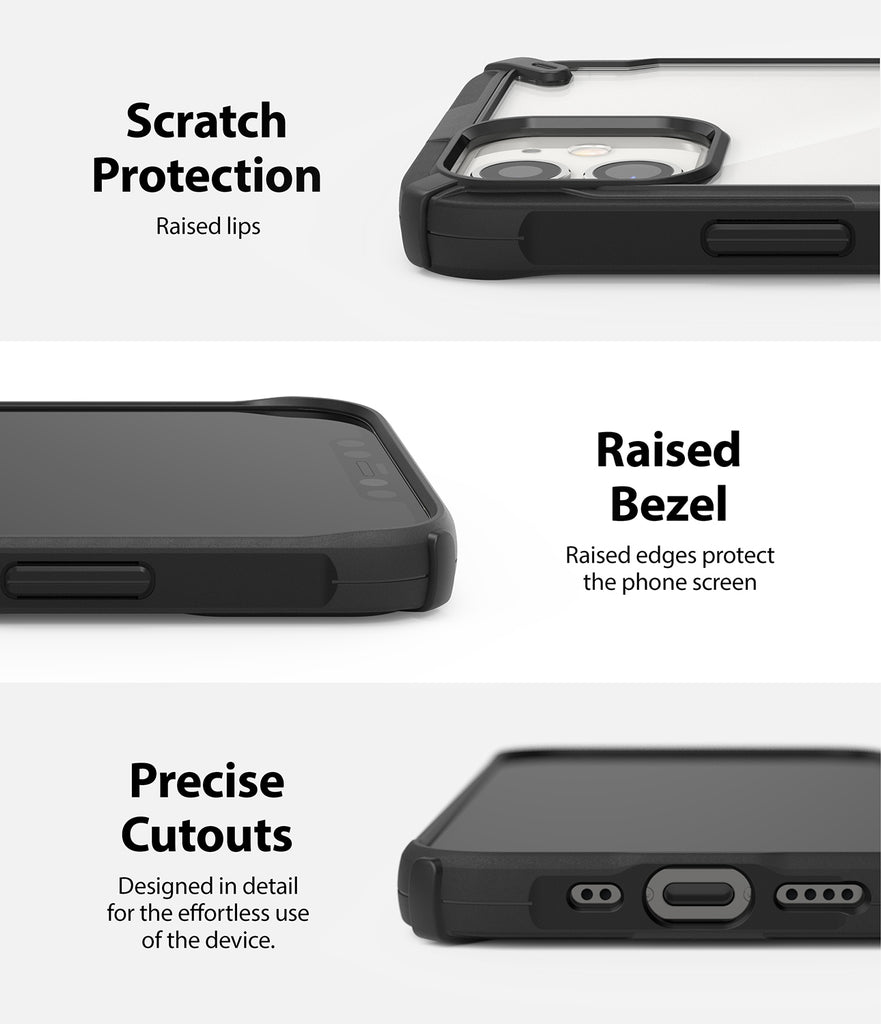 iPhone 12 Mini Case | Fusion-X - Scratch Protection. Raised Bezel. Precise Cutouts.