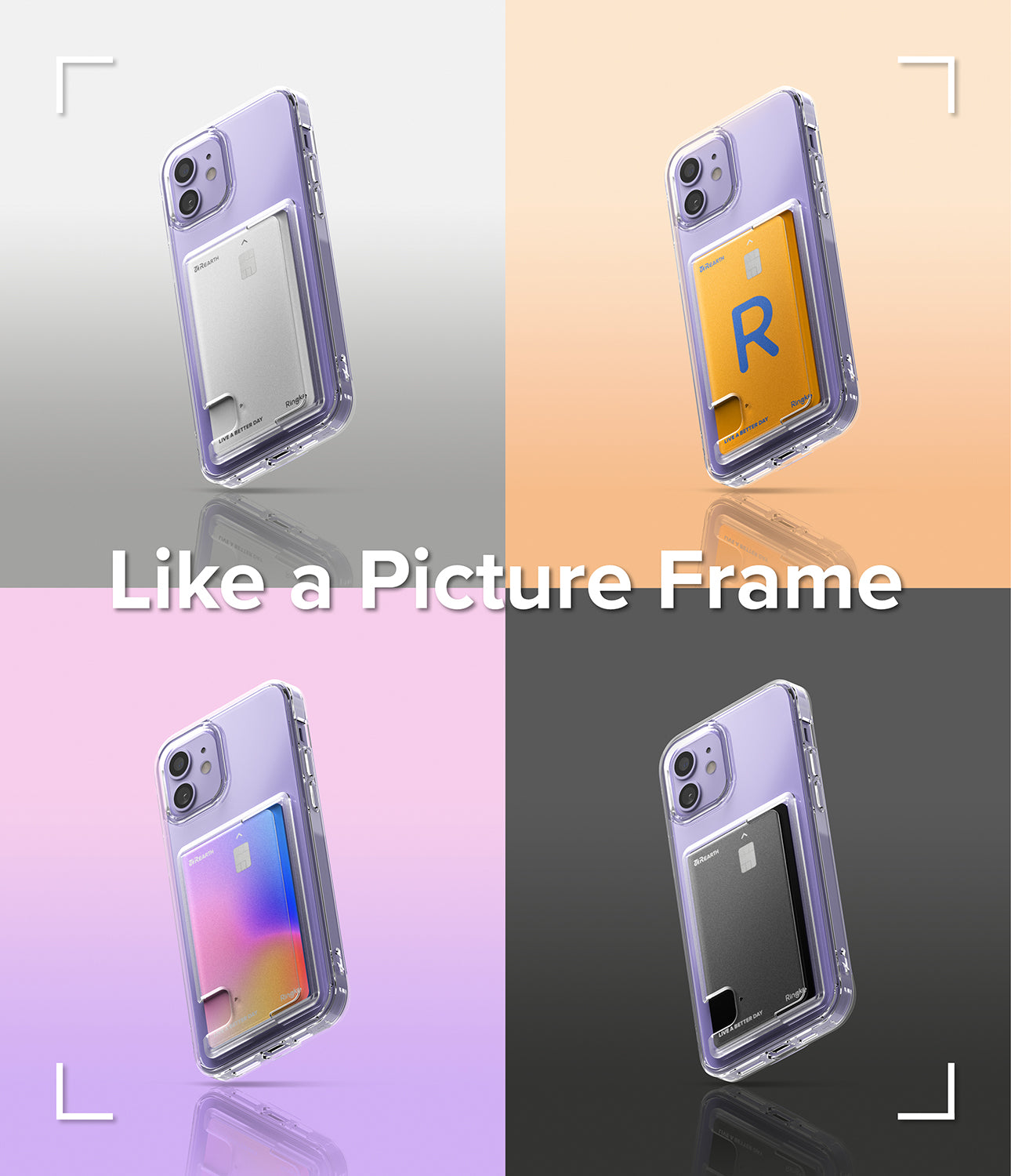iPhone 12 / 12 Pro Case | Fusion Card Clear