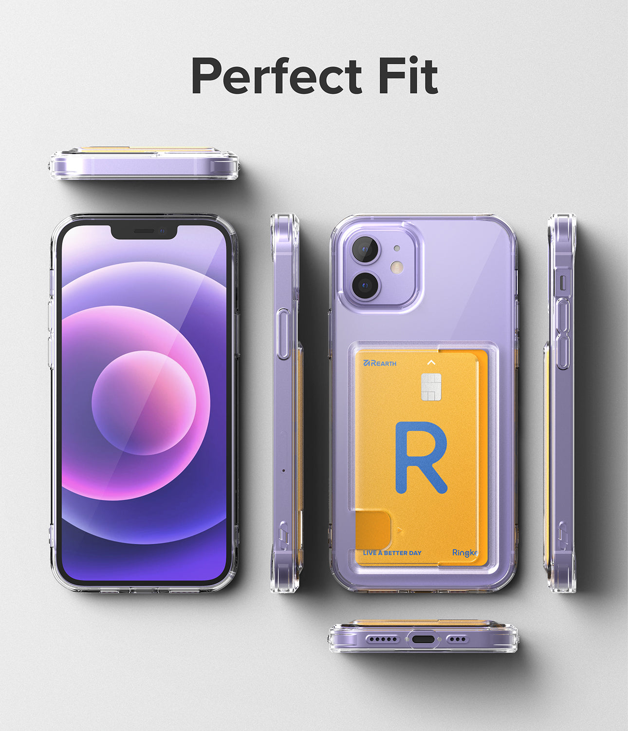 iPhone 12 / 12 Pro Case | Fusion Card Clear