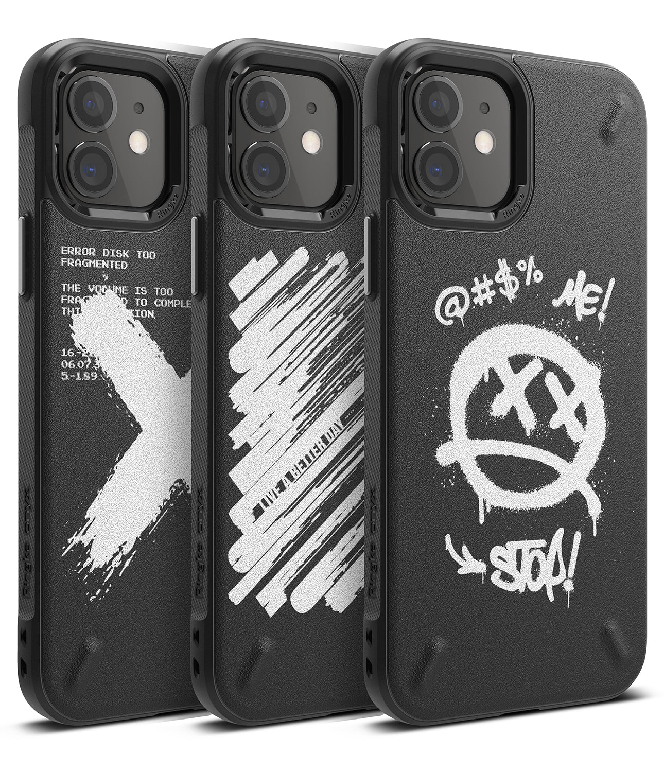 ringke onyx design case for apple iphone 12, iphone 12 pro