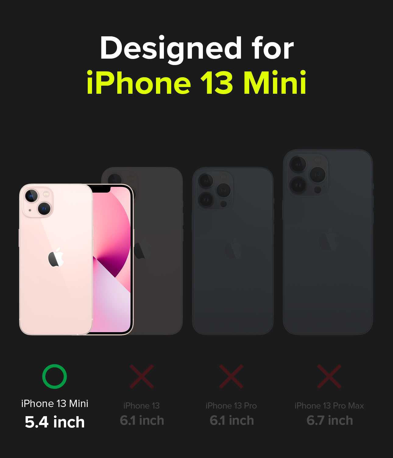 iPhone 13 Mini Case | Fusion-X Design - Compatibility