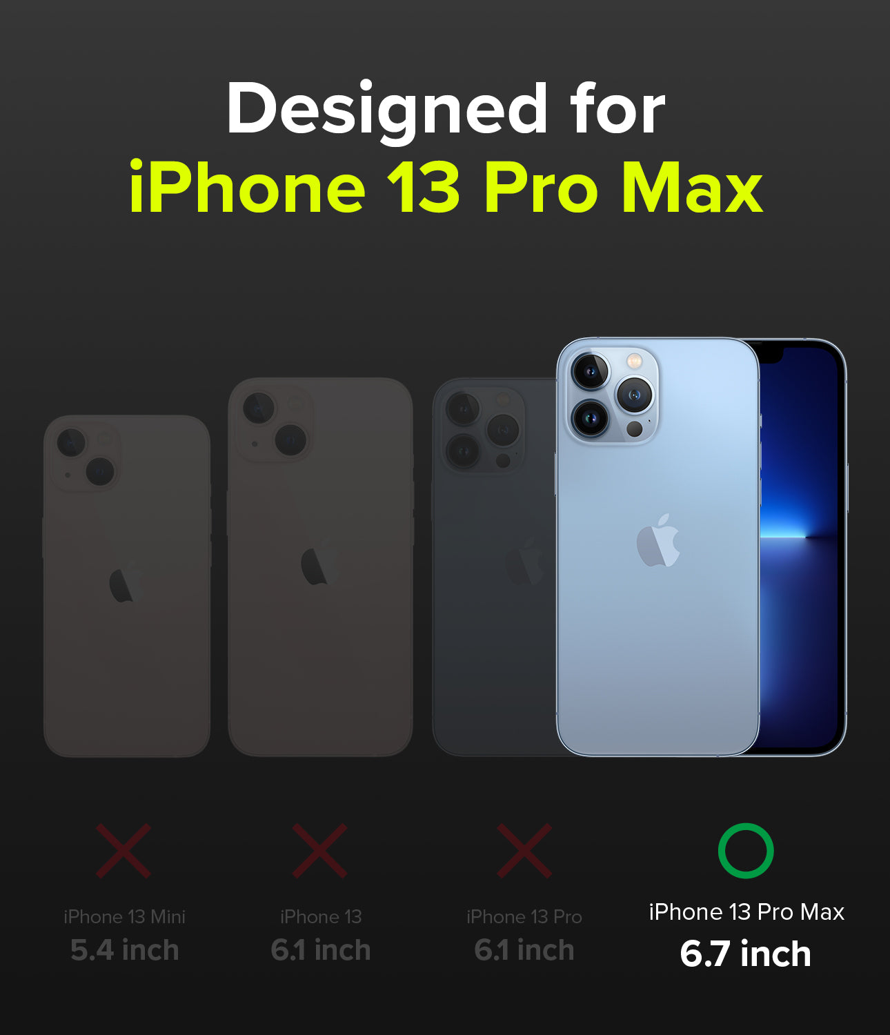 iPhone 13 Pro Max Case | Air-S - Designed for iPhone 13 Pro Max