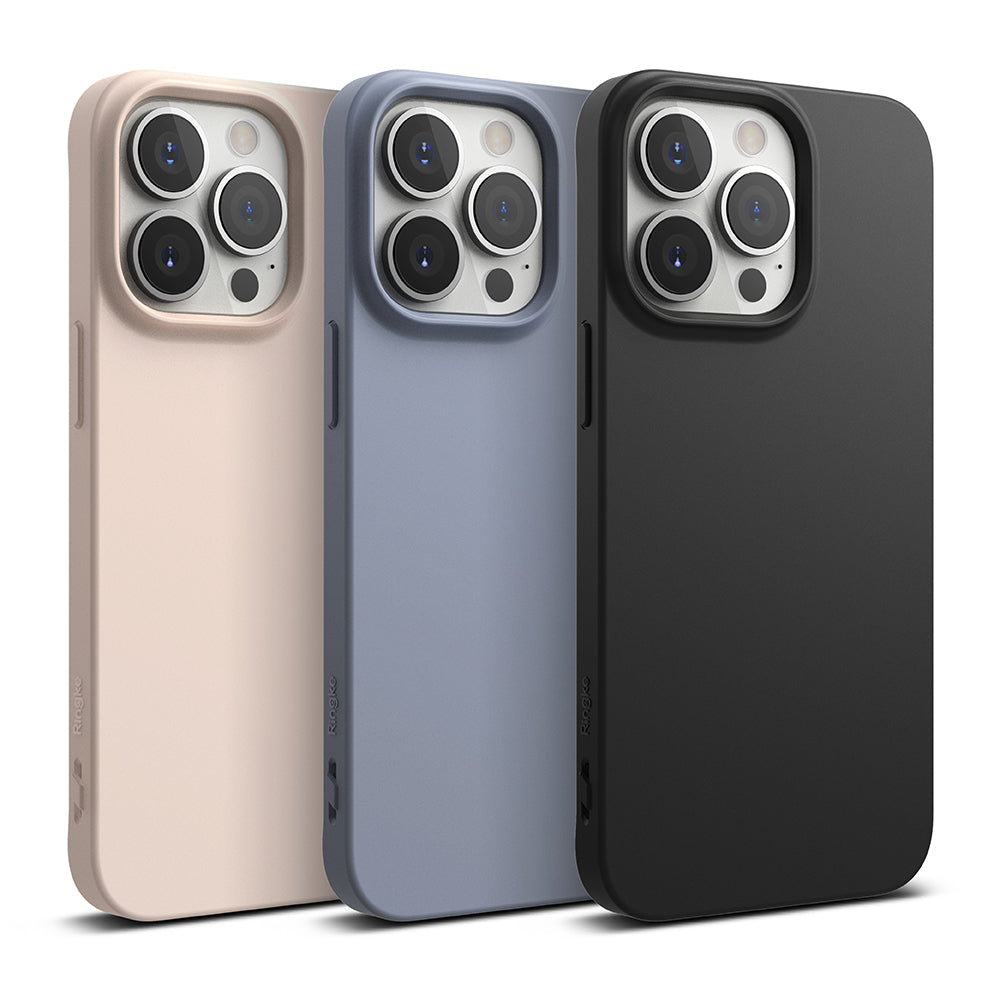 iPhone 13 Pro Max Case | Air-S | Black. Pink Sand, Lavender Gray, 