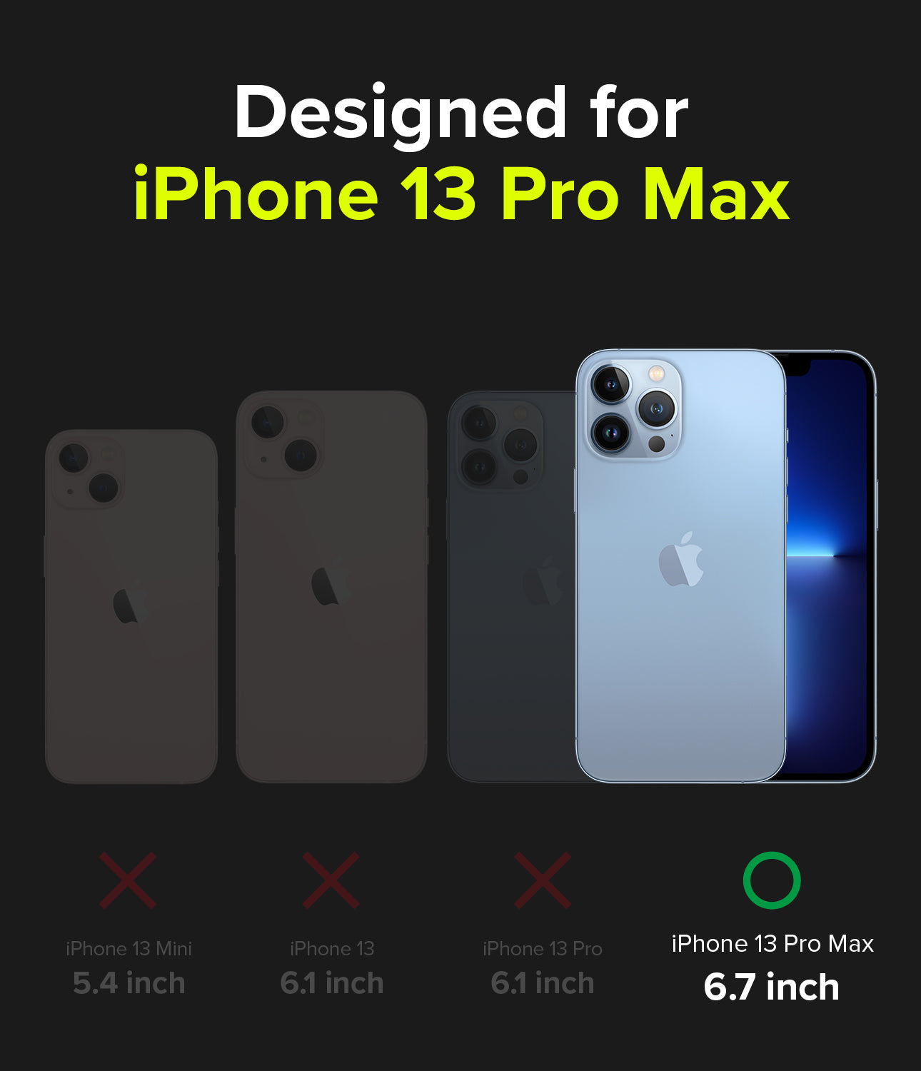 iPhone 13 Pro Max Case | Fusion-X Design - Compatibility