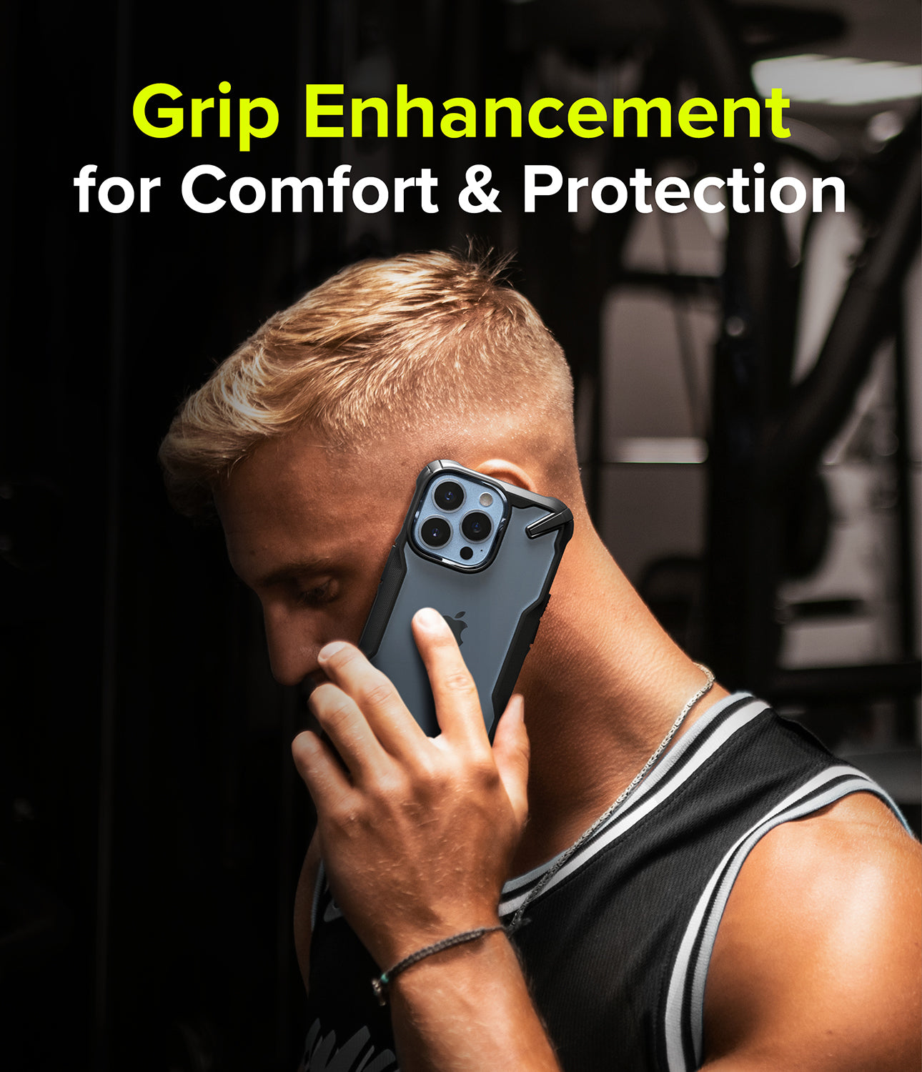 iPhone 13 Pro Max Case | Fusion-X - Grip enhancement for comfort and protection.