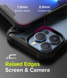 iPhone 13 Pro Max Case | Fusion-X - Raised Edges Screen & Camera