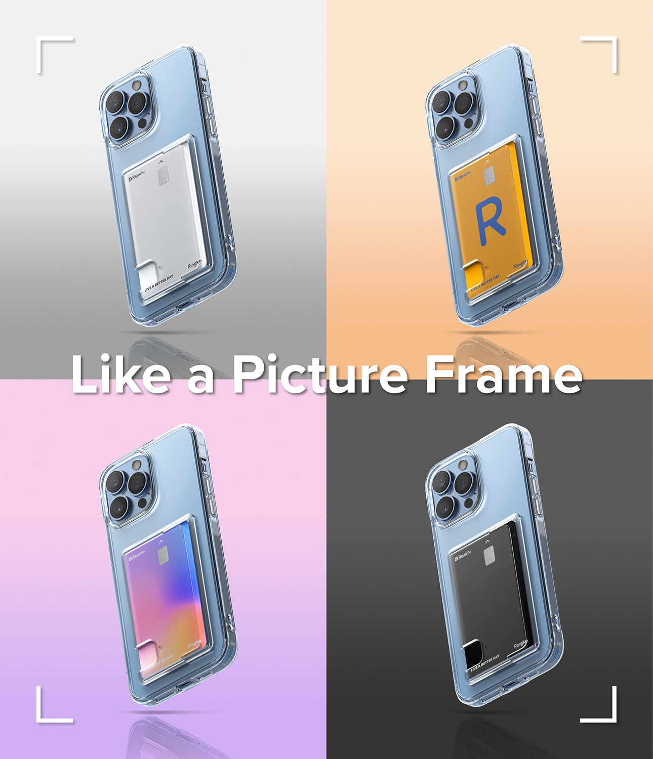 iPhone 13 Pro Max Case | Ringke Fusion Card Clear – Ringke
