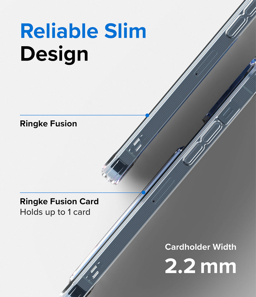iPhone 13 Pro Max Case | Fusion Card - Reliable Slim Design