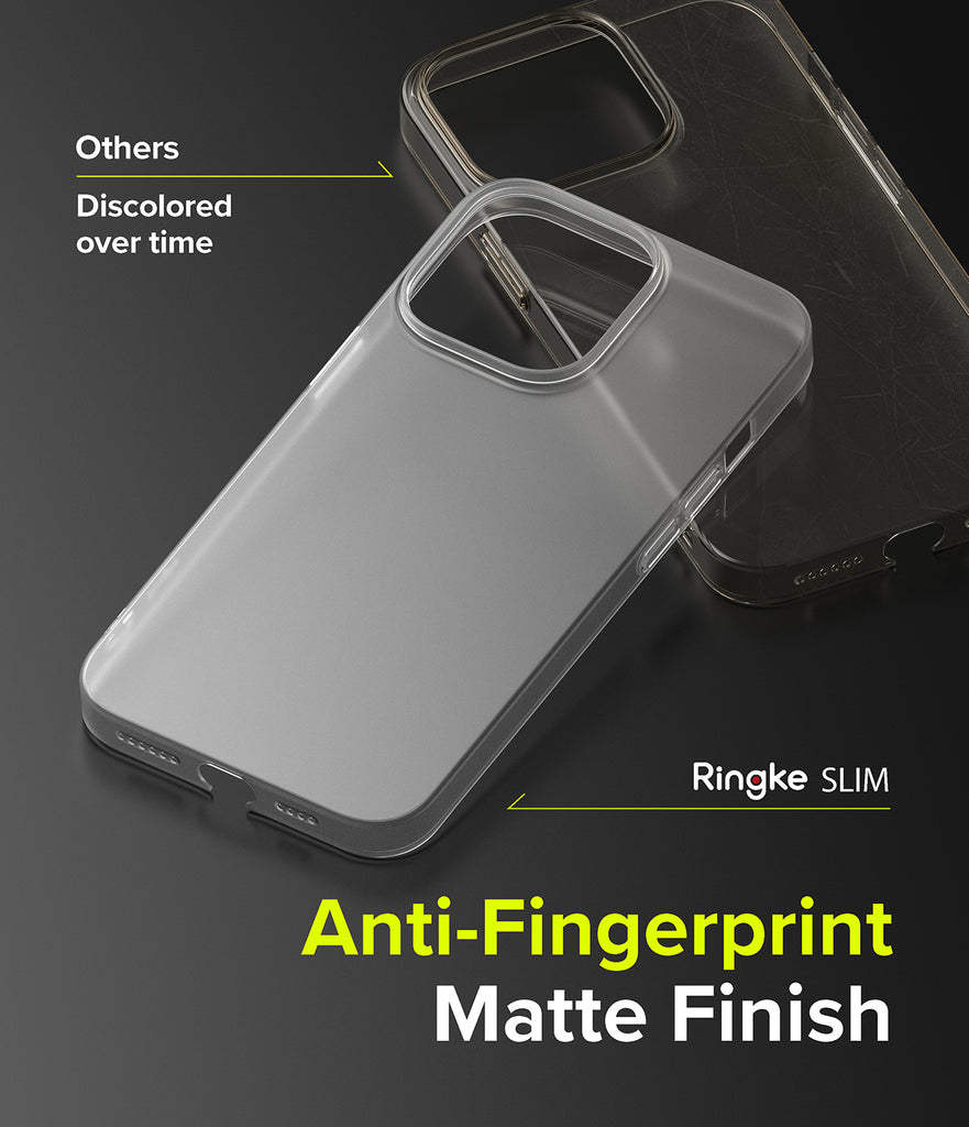 iPhone 13 Pro Max Case | Slim - Anti-Fingerprint Matte Finish