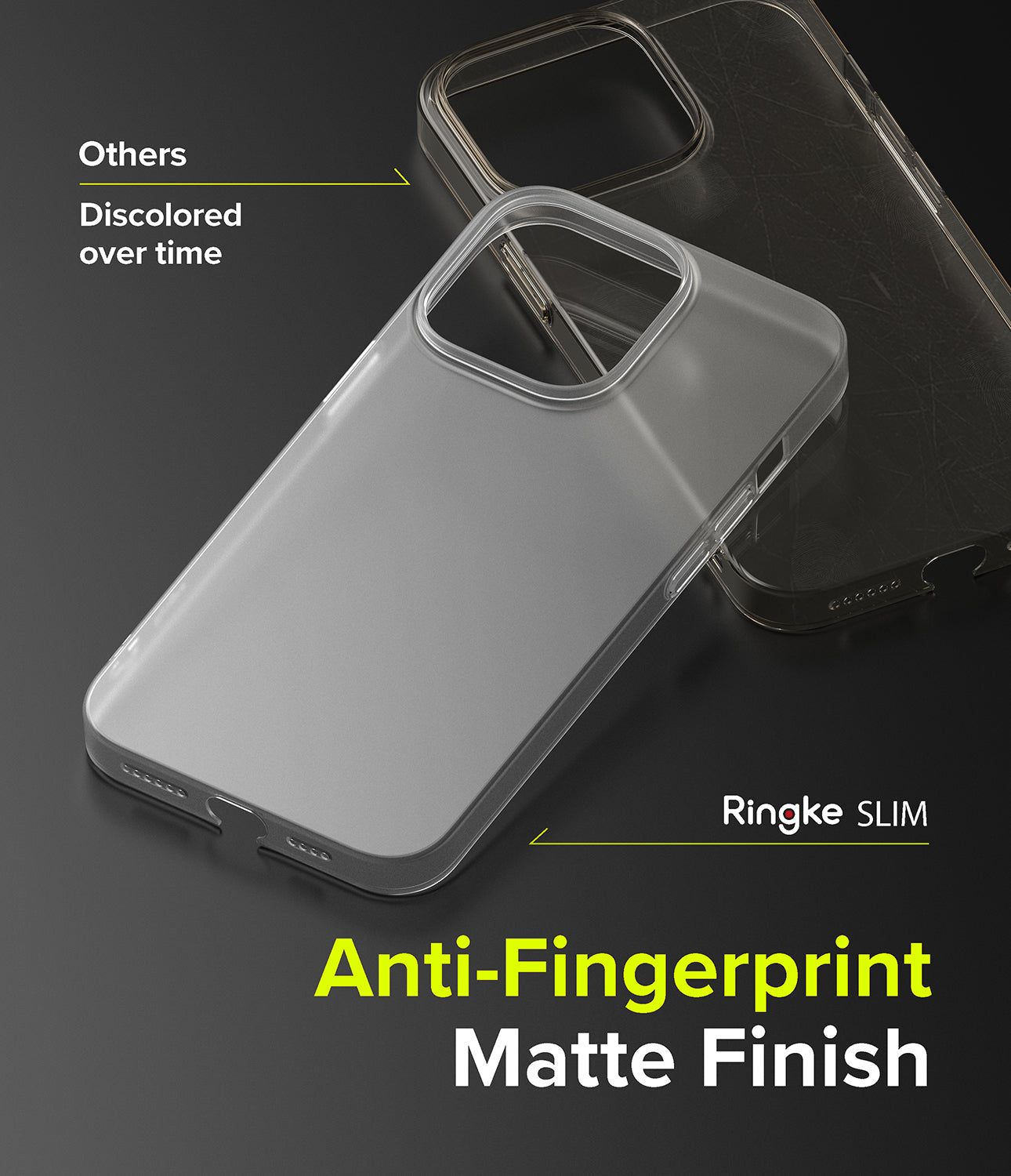 iPhone 13 Pro Case | Slim - Anti-Fingerprint Matte Finish
