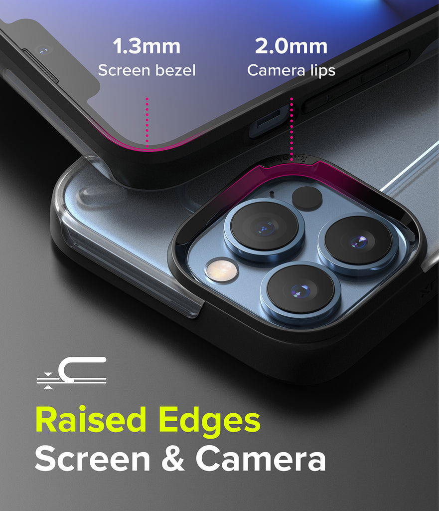 iPhone 13 Pro Max Case | UX - Raised Edges. Screen & Camera