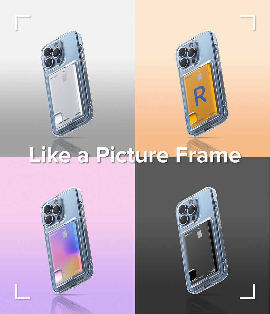 iPhone 13 Pro Case | Fusion Card Clear