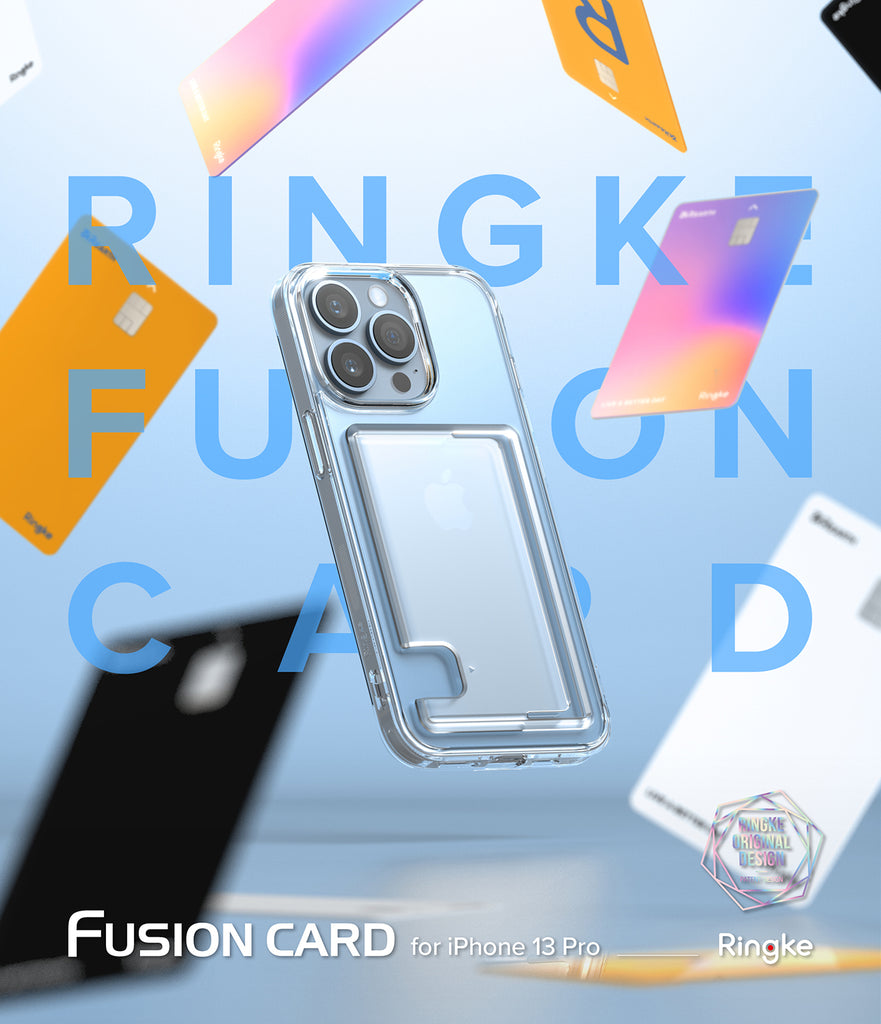 iPhone 13 Pro Case | Fusion Card Clear