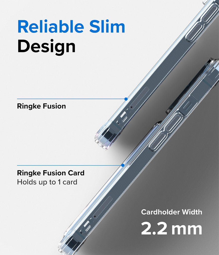 iPhone 13 Pro Case | Fusion Card Clear