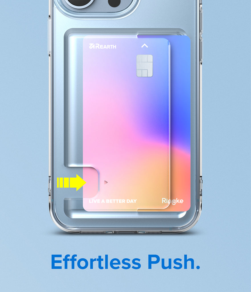 iPhone 13 Pro Case | Fusion Card - Effortless Push
