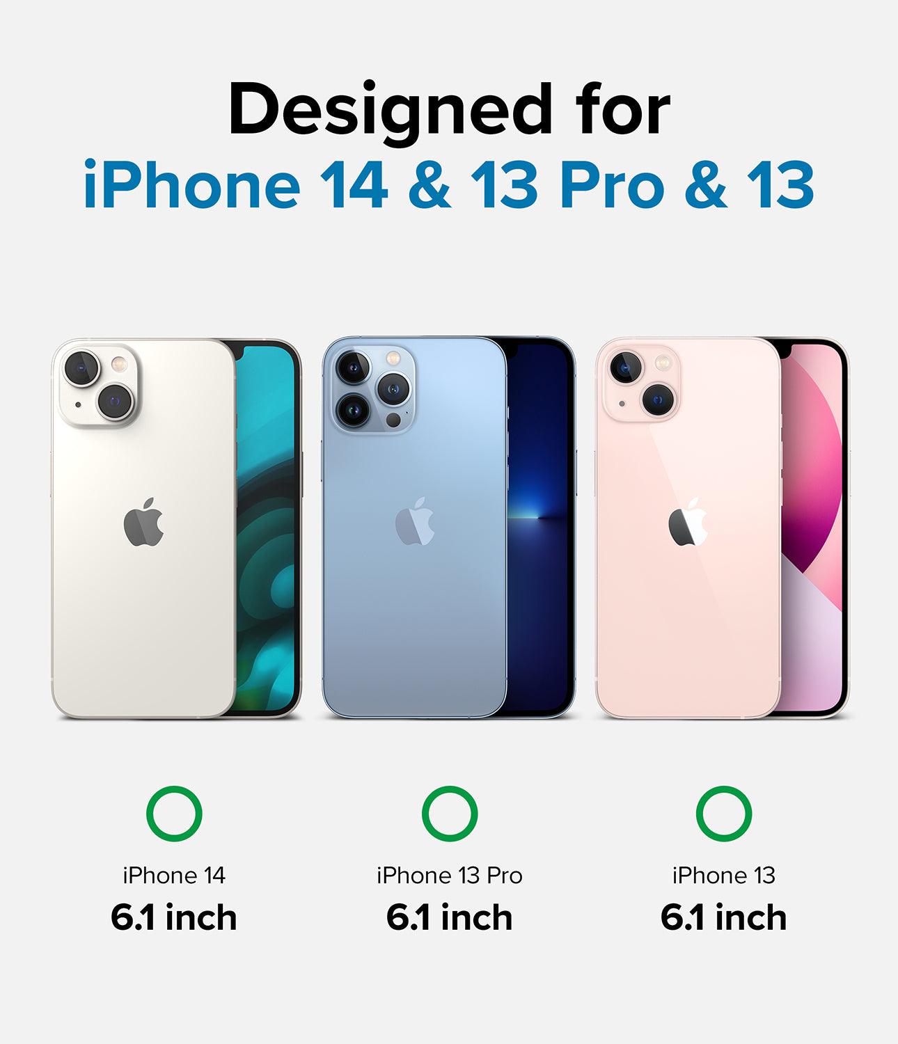 iPhone 14 / 13 Pro / 13 Screen Protector | Privacy Glass - Designed for 6.1 inch iPhone 14, 13 Pro and 13.