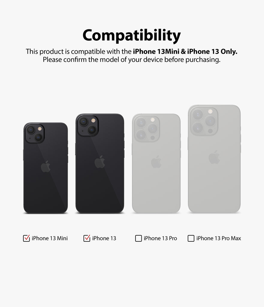 Compatible with iPhone 13 mini & iPhone 13
