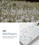 iPhone 13 Case | Fusion Design - Wild Flowers. Designed to feature a lush flowerbed of cute and petite wildflowers.