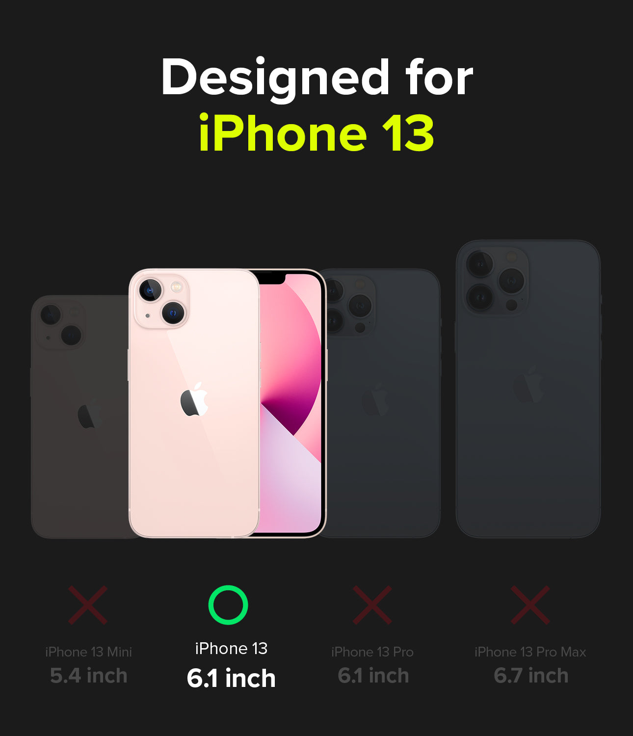 iPhone 13 Case | Fusion-X Design - Compatibility
