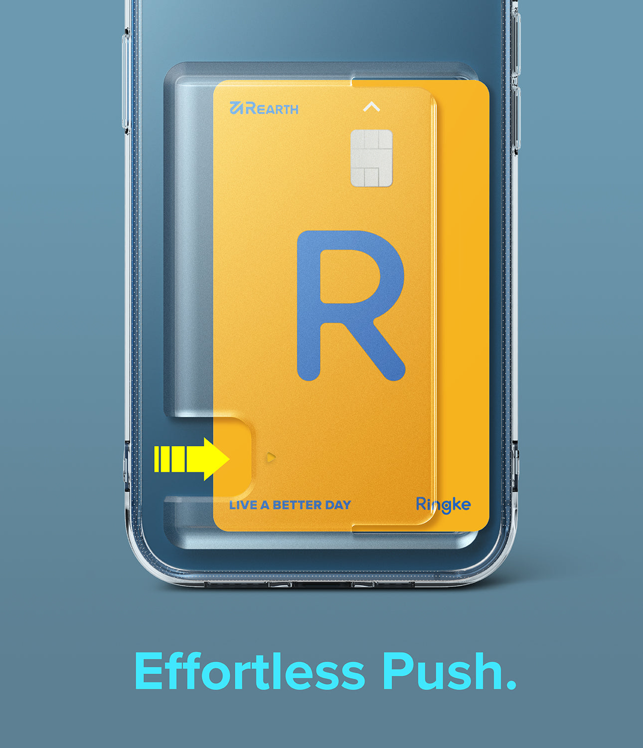 iPhone 13 Case | Fusion Card - Effortless push on your card.
