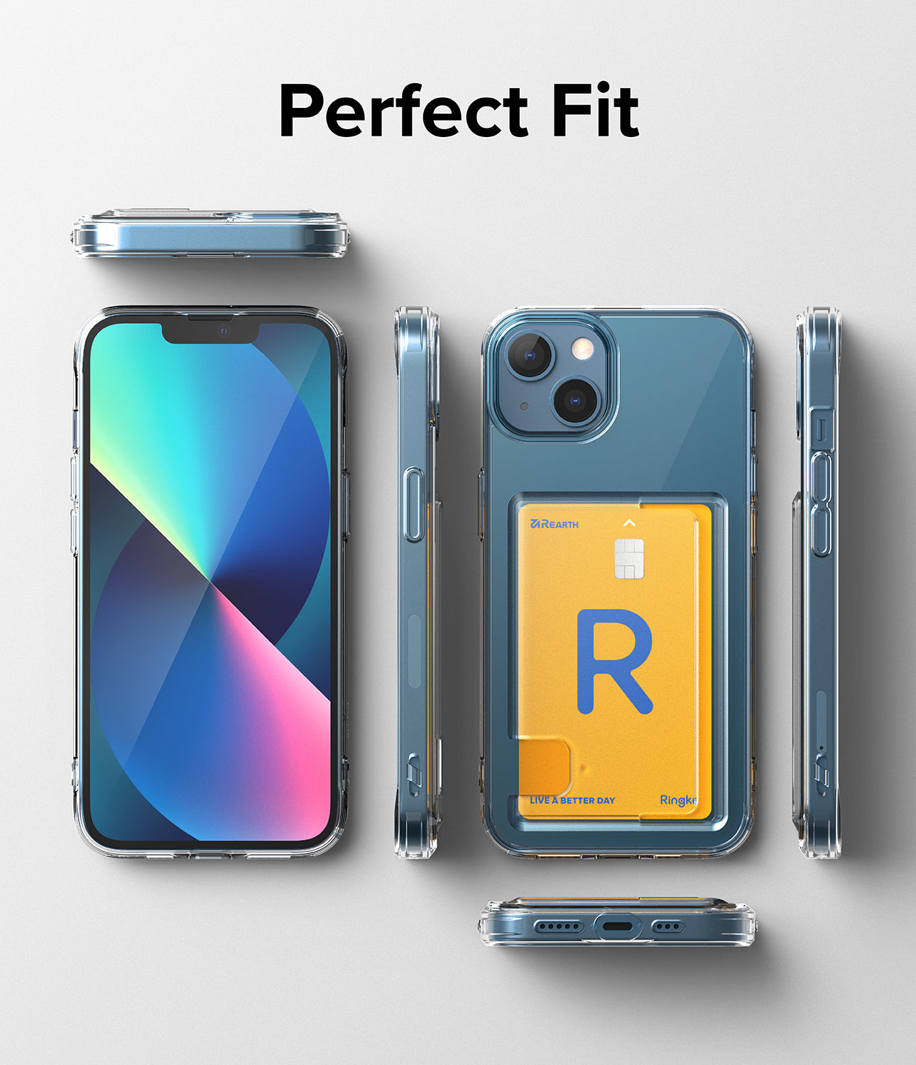 iPhone 13 Case | Fusion Card Clear - Perfect Fit