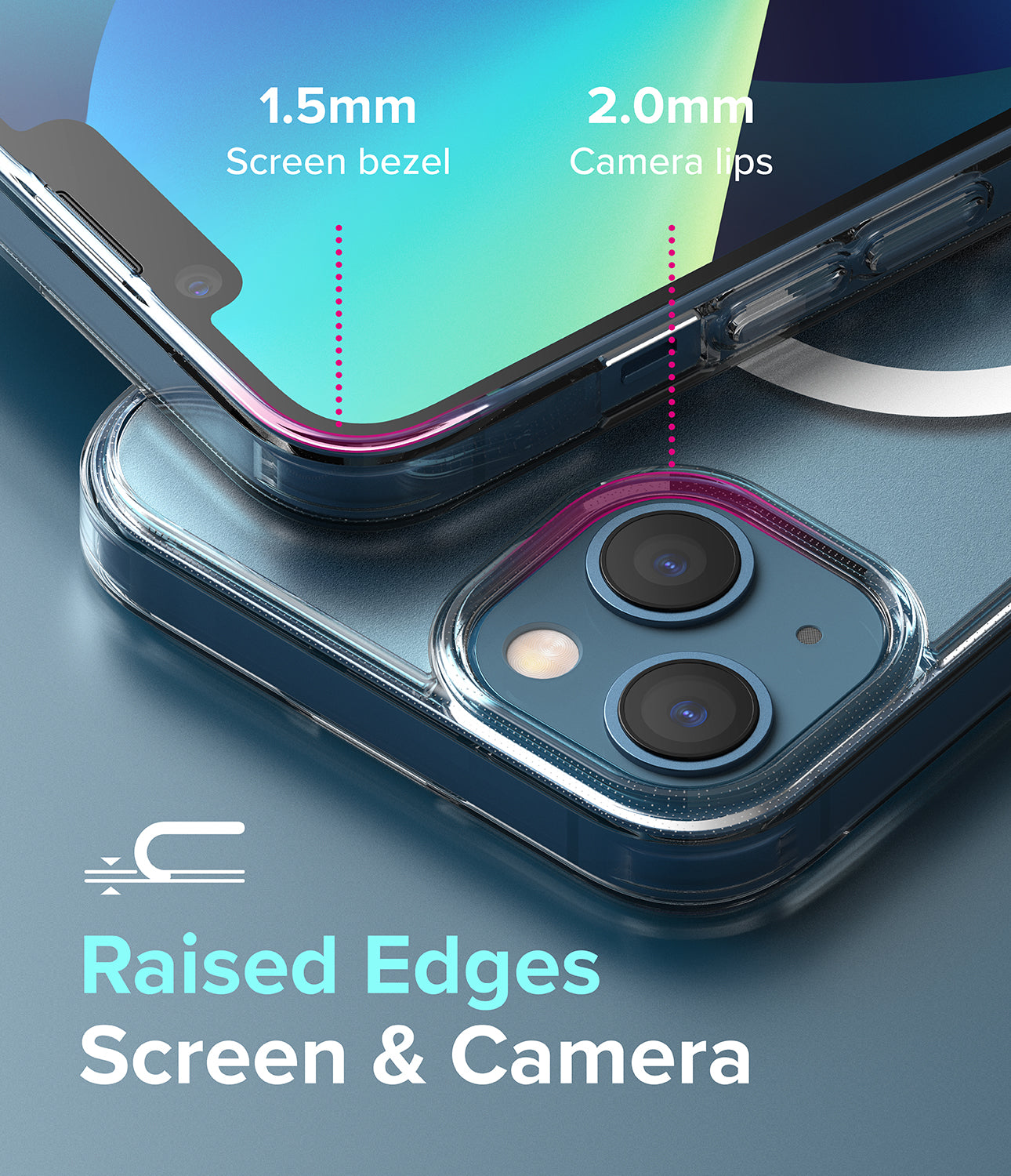 iPhone 13 Case | Fusion Magnetic - Raised Edges. Screen & Camera