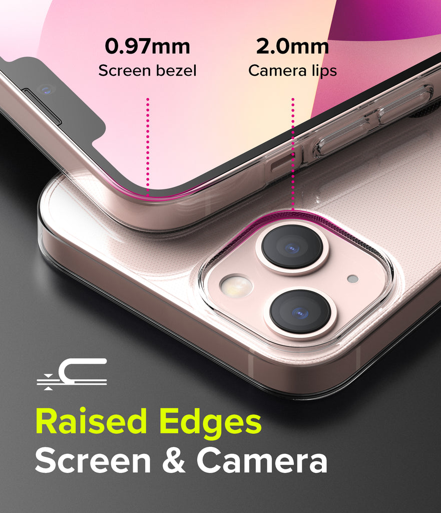iPhone 13 Case | Slim - Raised Edges. Scree & Camera