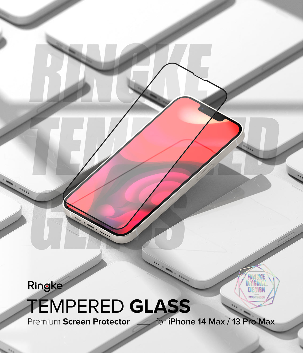iPhone 14 Plus / 13 Pro Max Screen Protector | Full Cover Glass - By Ringke
