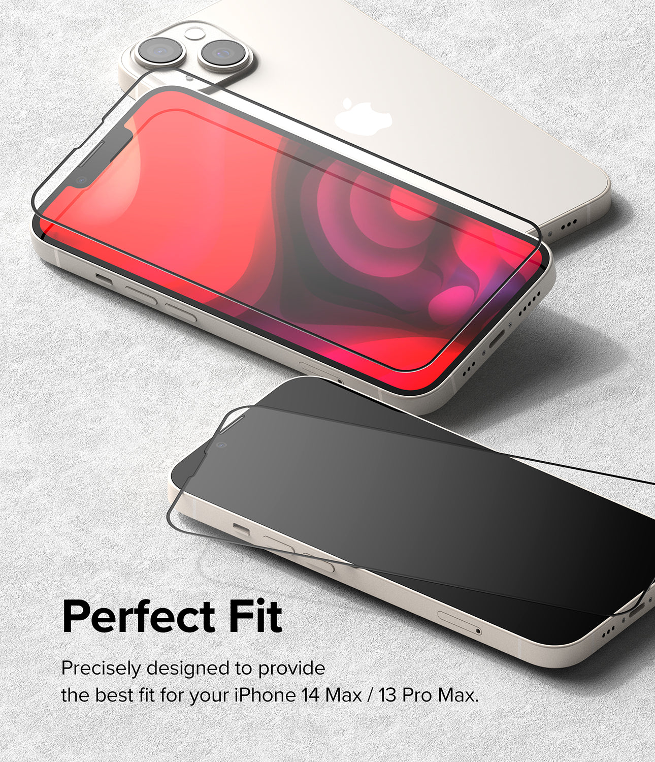iPhone 14 Plus / 13 Pro Max Screen Protector | Full Cover Glass - Perfect Fit
