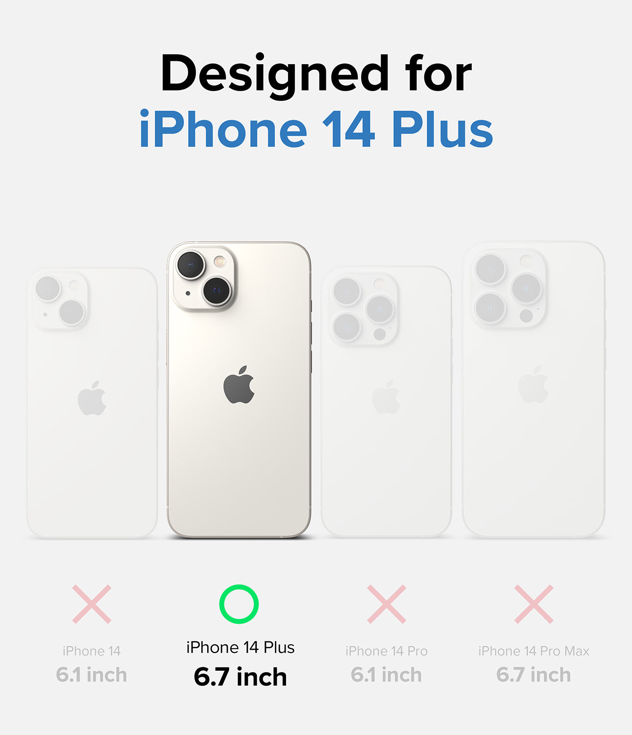 iPhone 14 Plus Case | Slim - Designed for 67 inch iPhone 14 Plus