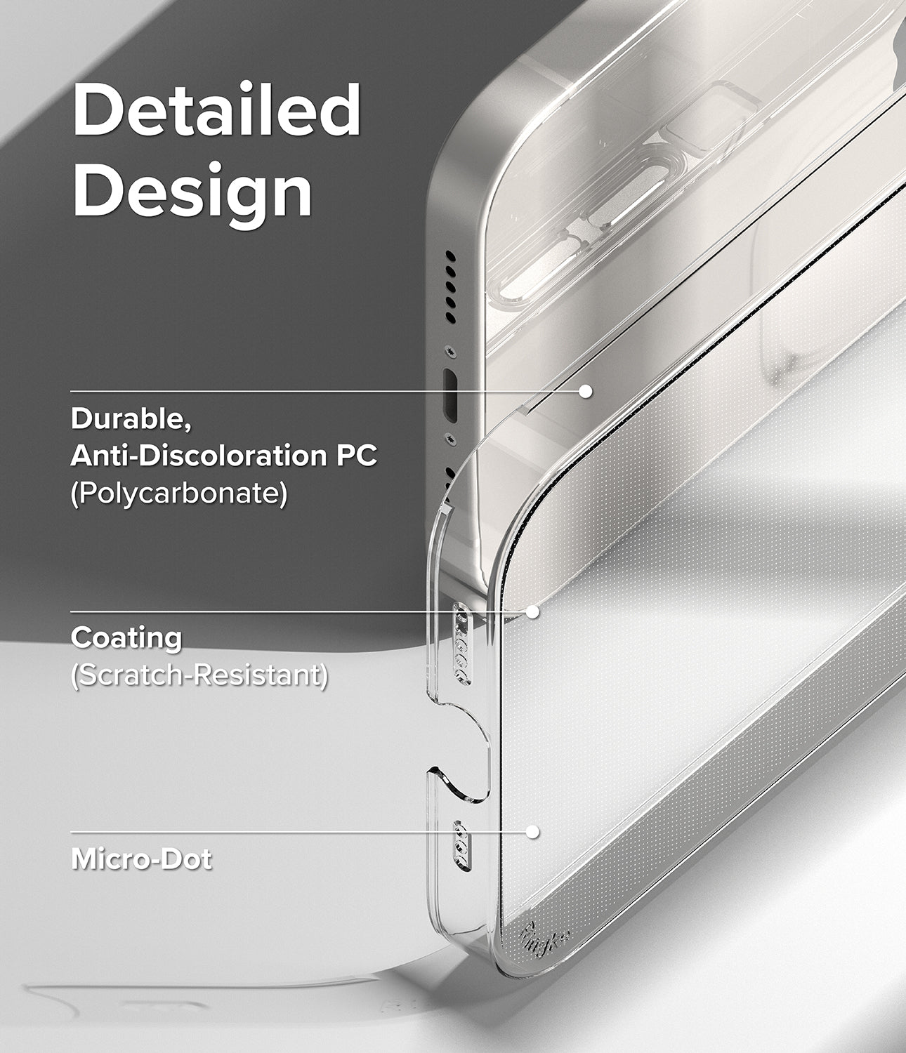 iPhone 14 Plus Case | Slim - Detailed Design. Durable, Anti-Discoloration PC (Polycarbonate). Coating (Scratch-Resistant). Micro-Dot