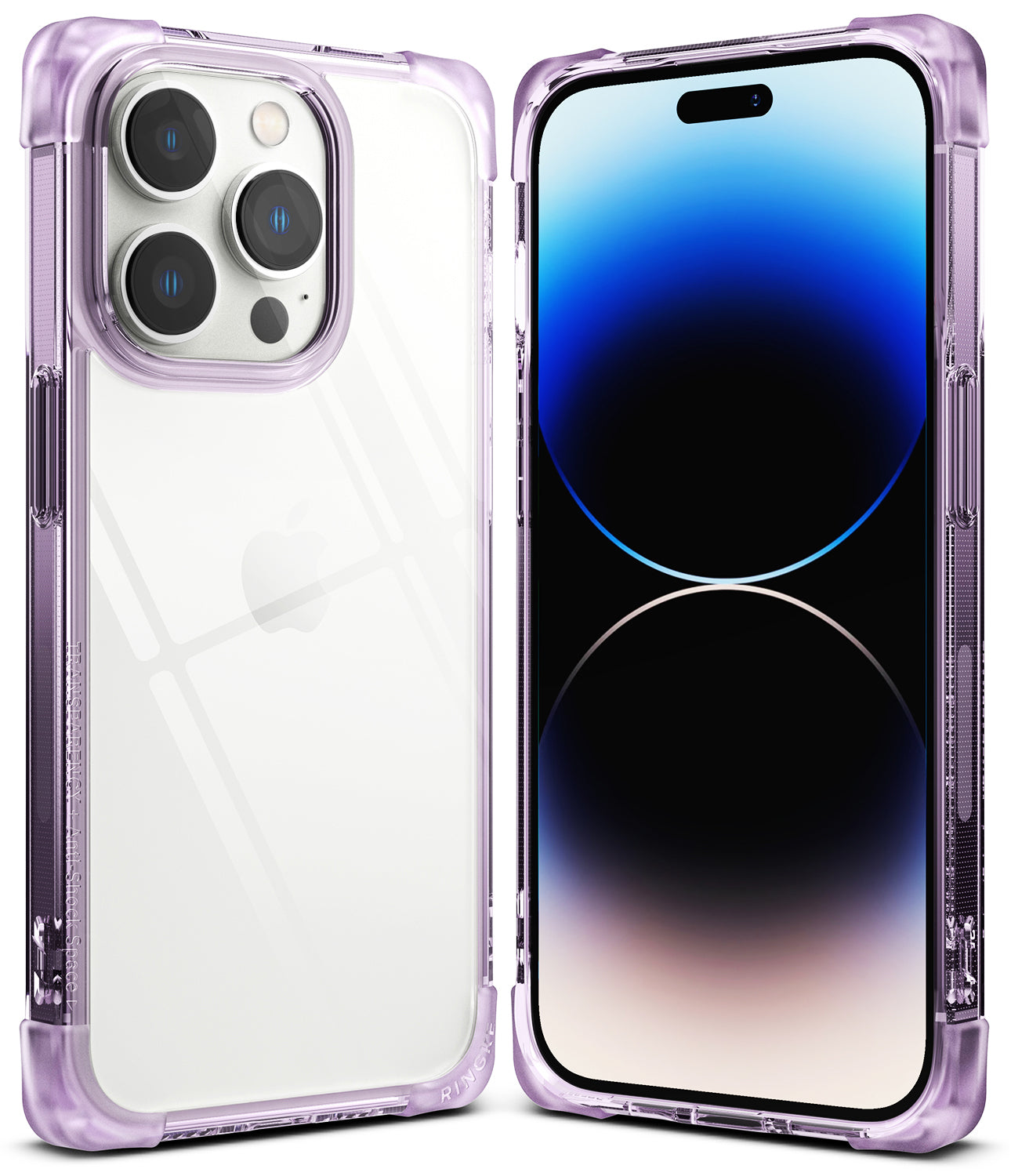 iPhone 14 Pro Max Case | Fusion Bumper Clear Purple