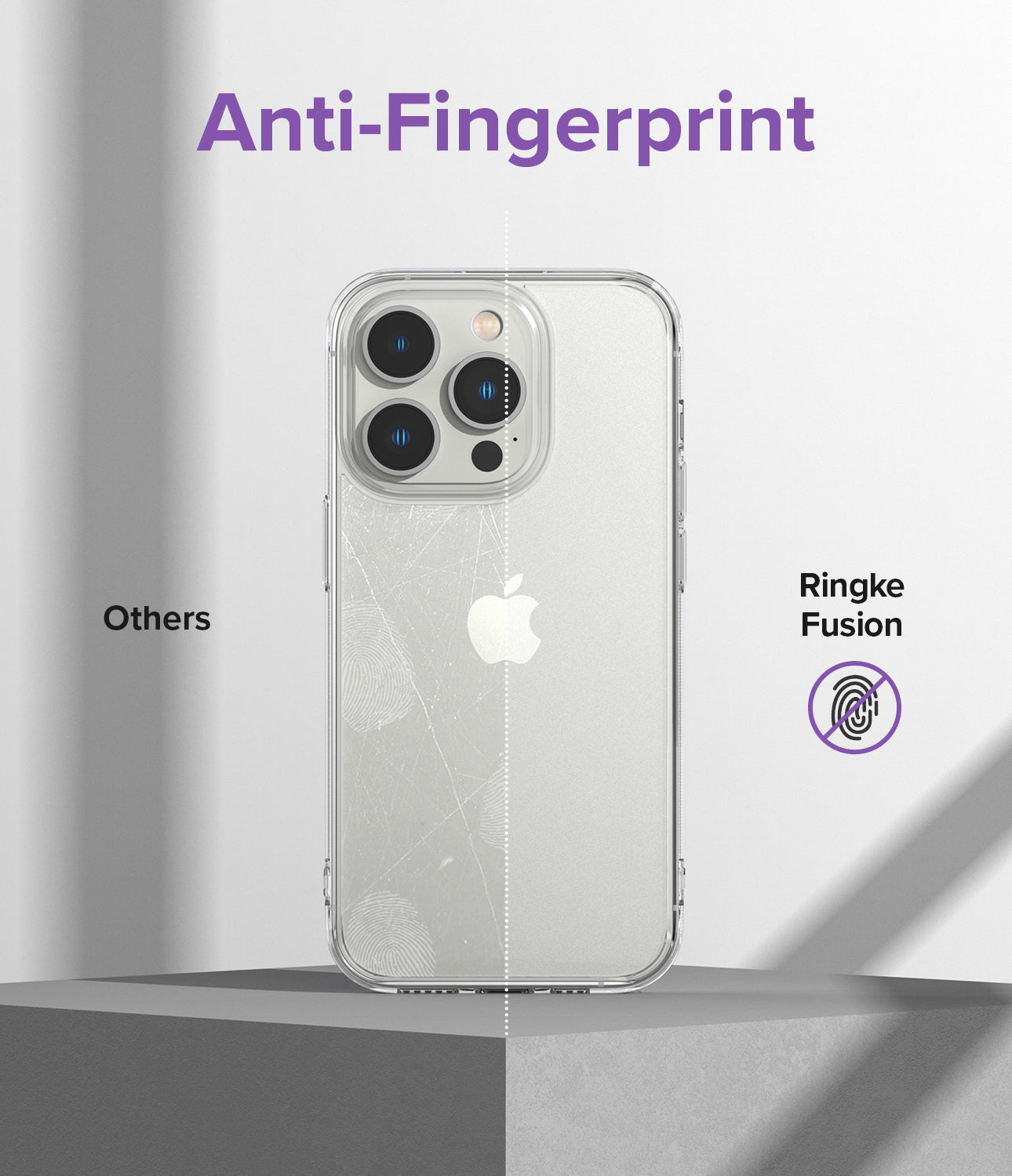 iPhone 14 Pro Max Case | Fusion Matte - Clear - Anti-Fingerprint