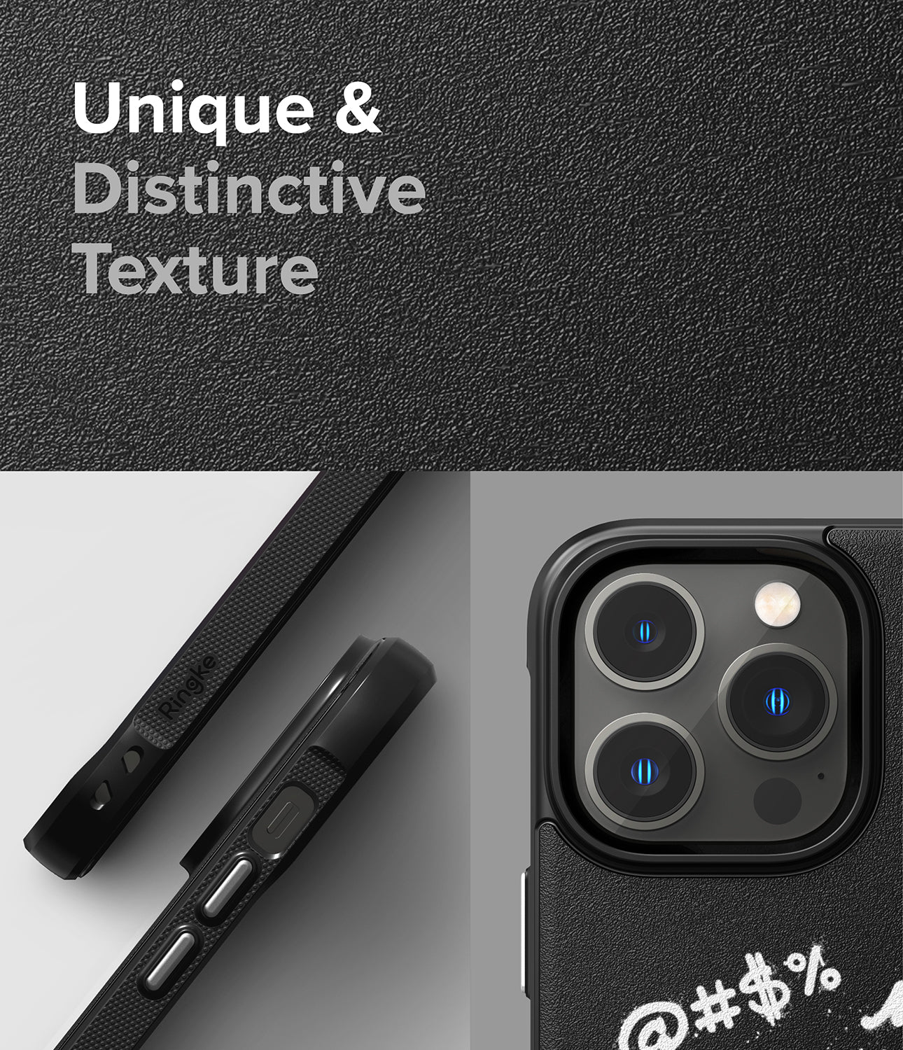 iPhone 14 Pro Max Case | Onyx Design - Unique and Distinctive Texture
