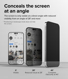 iPhone 14 Pro Max Screen Protector | Privacy Glass - Conceal the screen at an angle