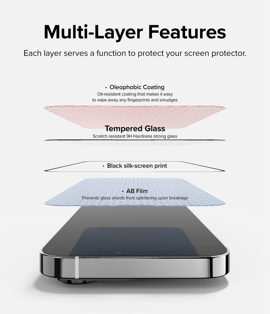 iPhone 14 Pro Screen Protector | Full Cover Glass