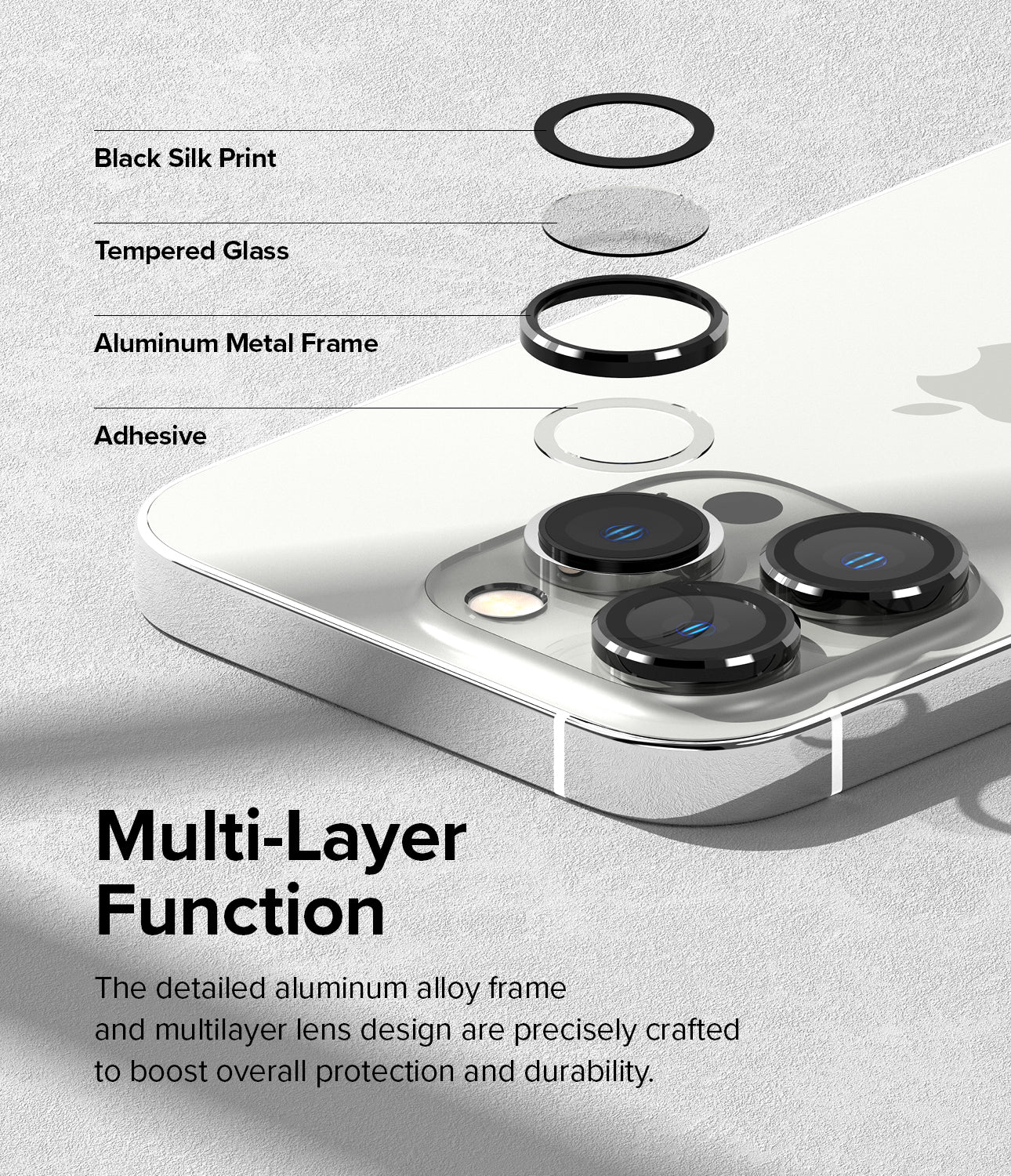 Vidrio Templado Camara Ringke Para iPhone 14 Pro 14 Pro Max