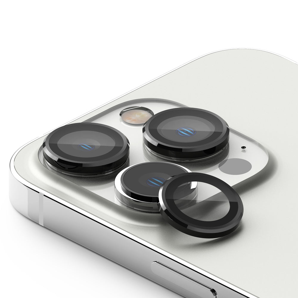 Ringke Camera Lens Frame Glass Compatible with iPhone 14 Pro Max Camera Lens Protector and iPhone 14 Pro Camera Lens Protector, Glass Covers and