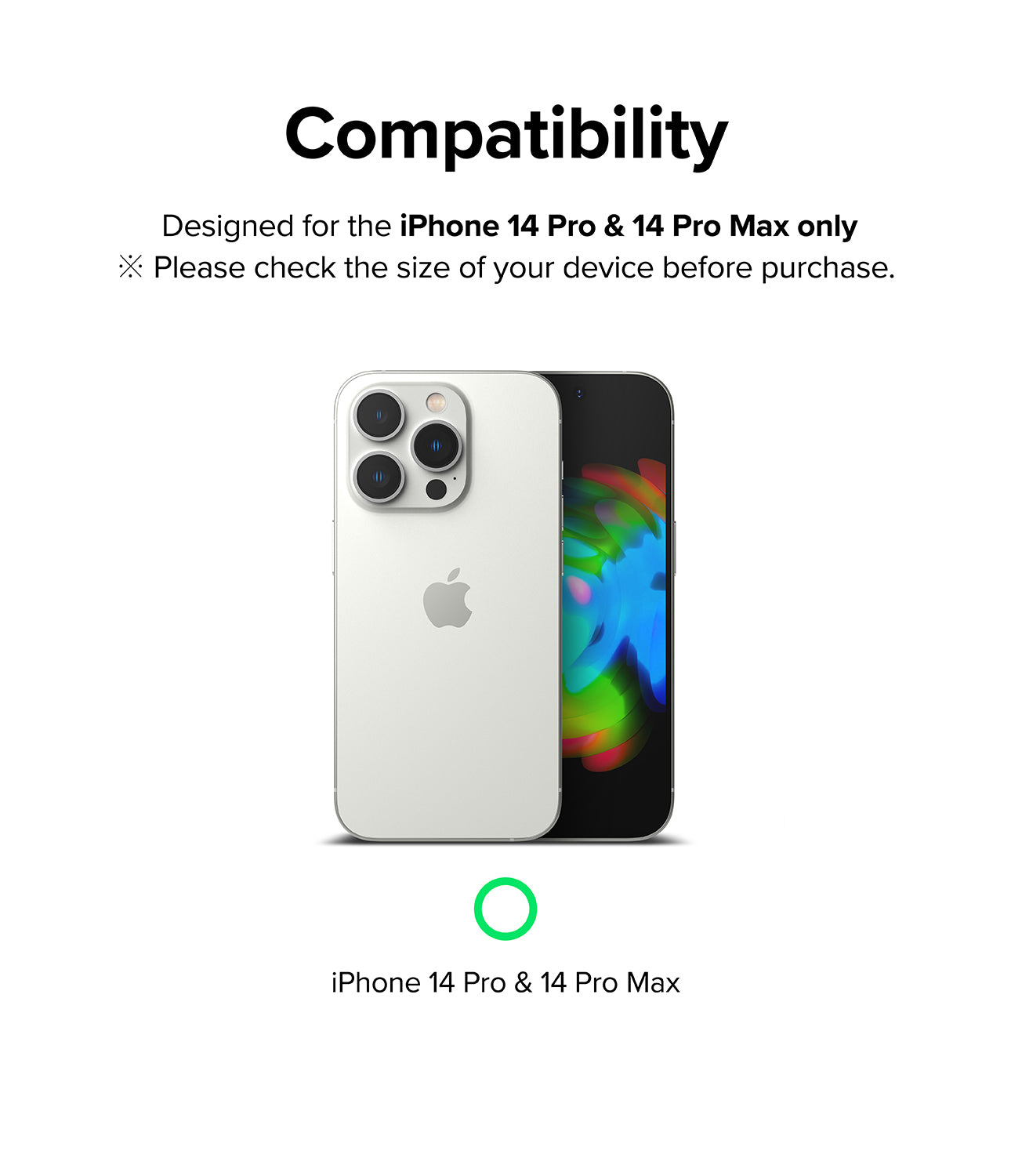 iPhone 14 Pro Max / 14 Pro | Camera Styling - Compatible with iPhone 14 Pro & iPhone Pro Max only