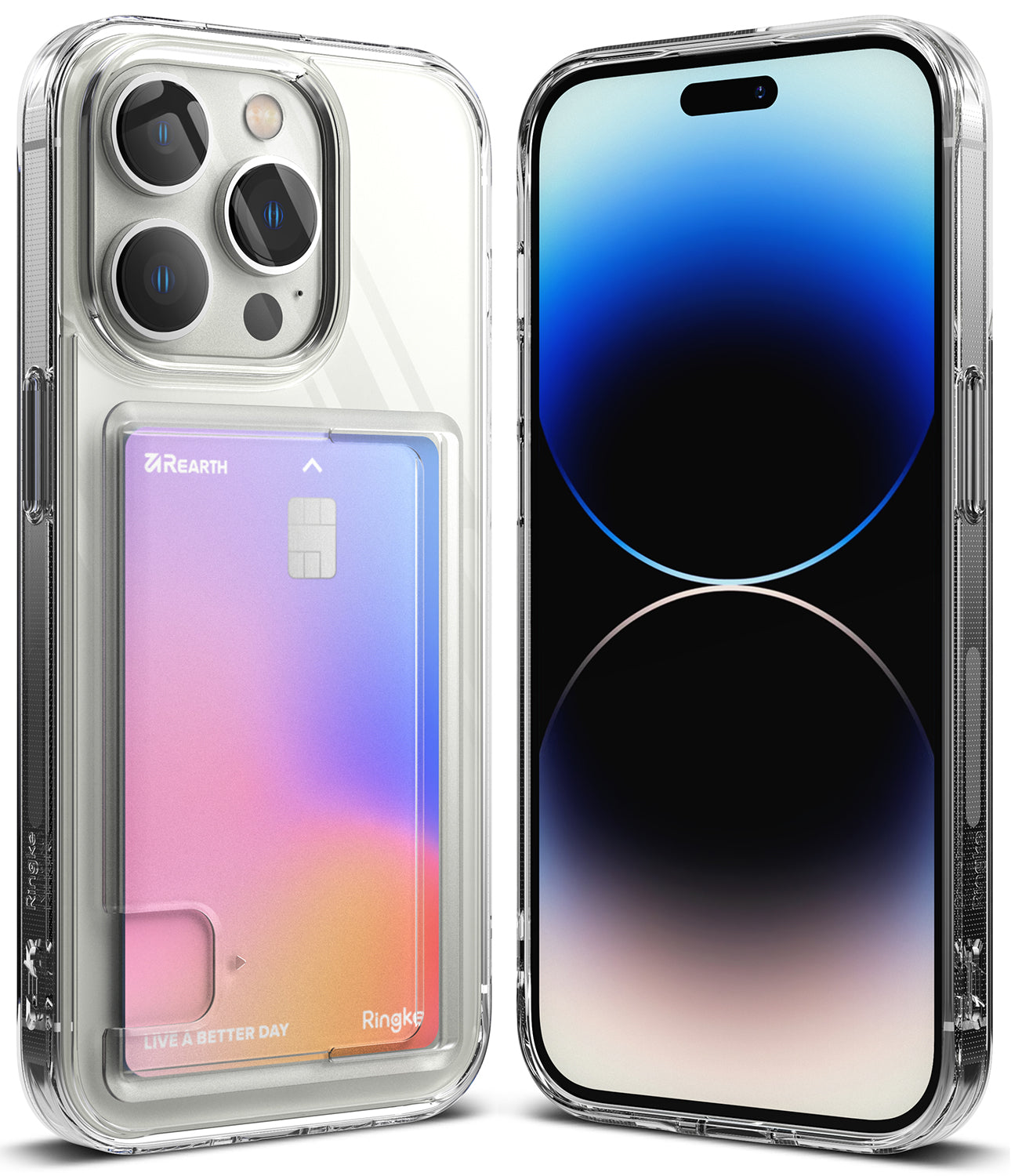 iPhone 14 Pro Case | Fusion Card Clear